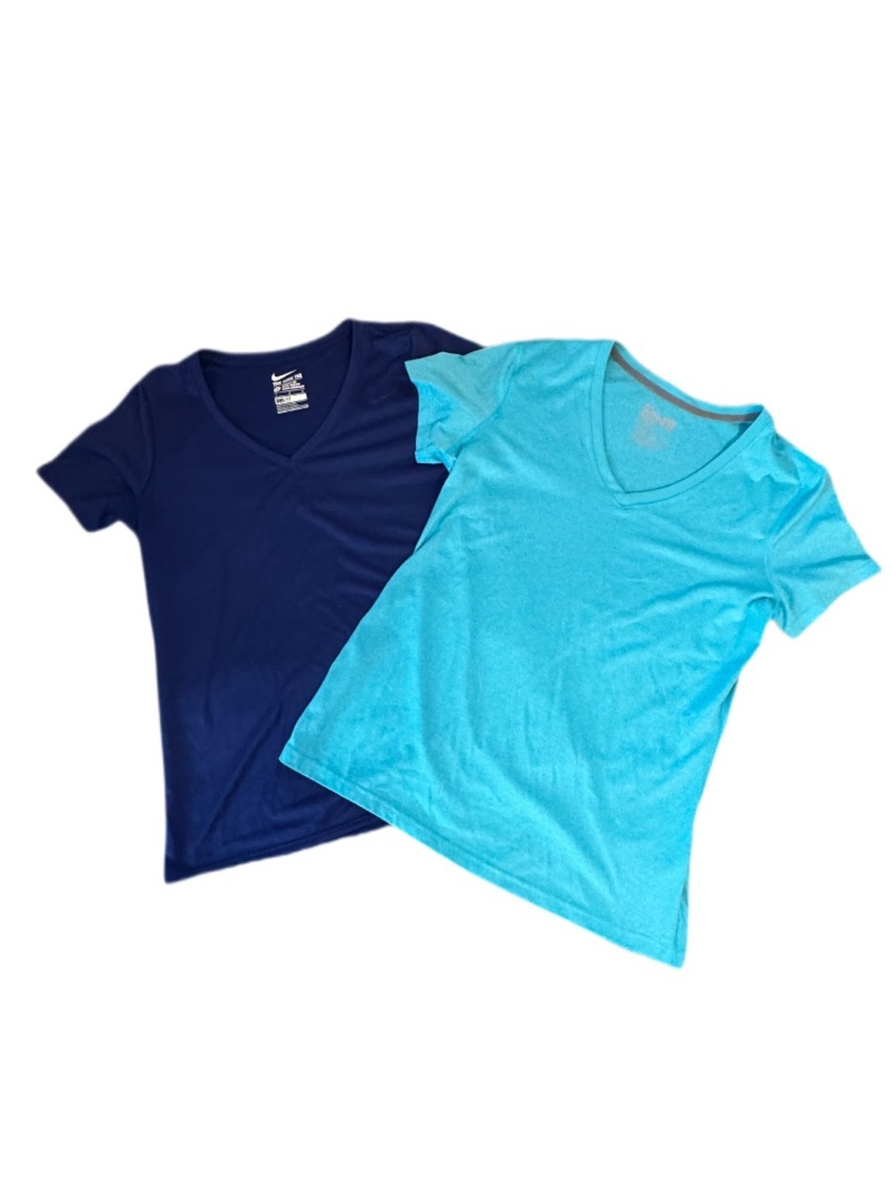 Nike Dri-Fit T-shirt Bundle Size Medium Blue and Turquoise